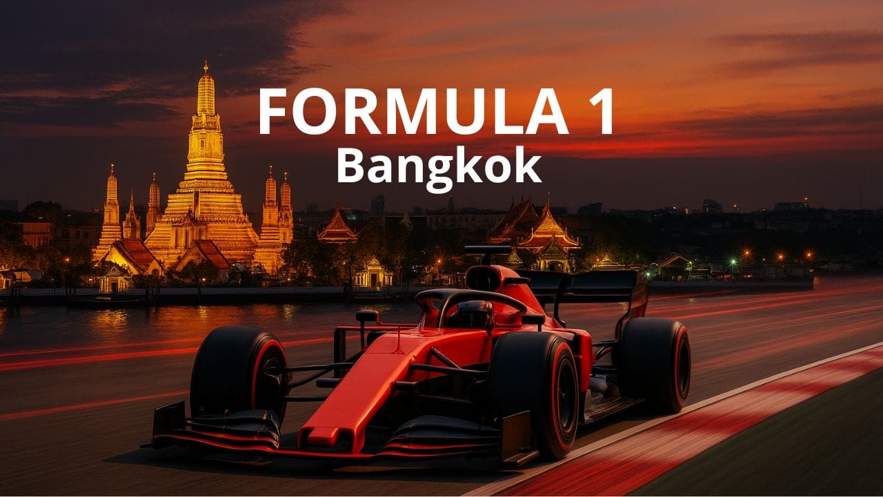 Tailândia deve sediar GP de Fórmula 1 em Bangkok a partir de 2028