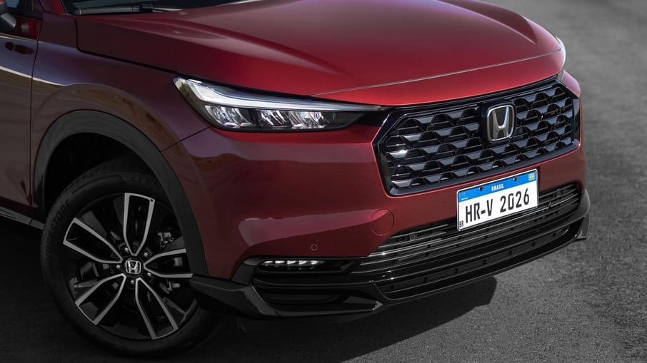 Grade do novo HR-V lançado no Festival de Interlagos