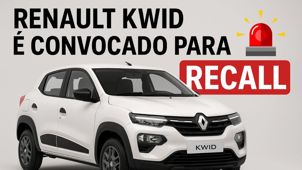 Renault Kwid é convocado para recall por falha no eixo traseiro