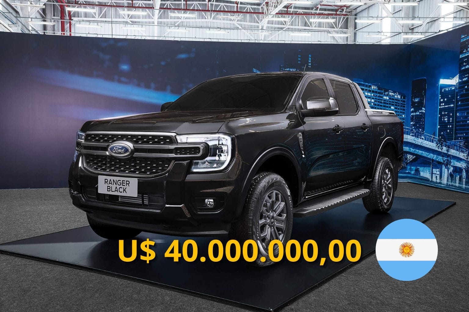 Ford investe US$ 40 milhões na Argentina para ampliar produção da Ranger 2026