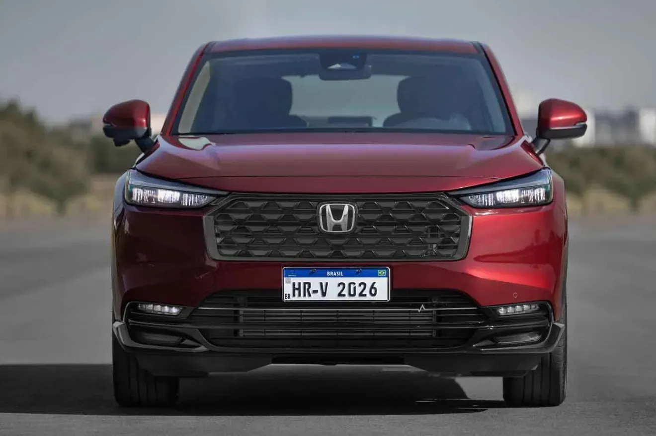 Honda HR-V 2026 renova o visual, mas fica até R$ 7 mil mais caro