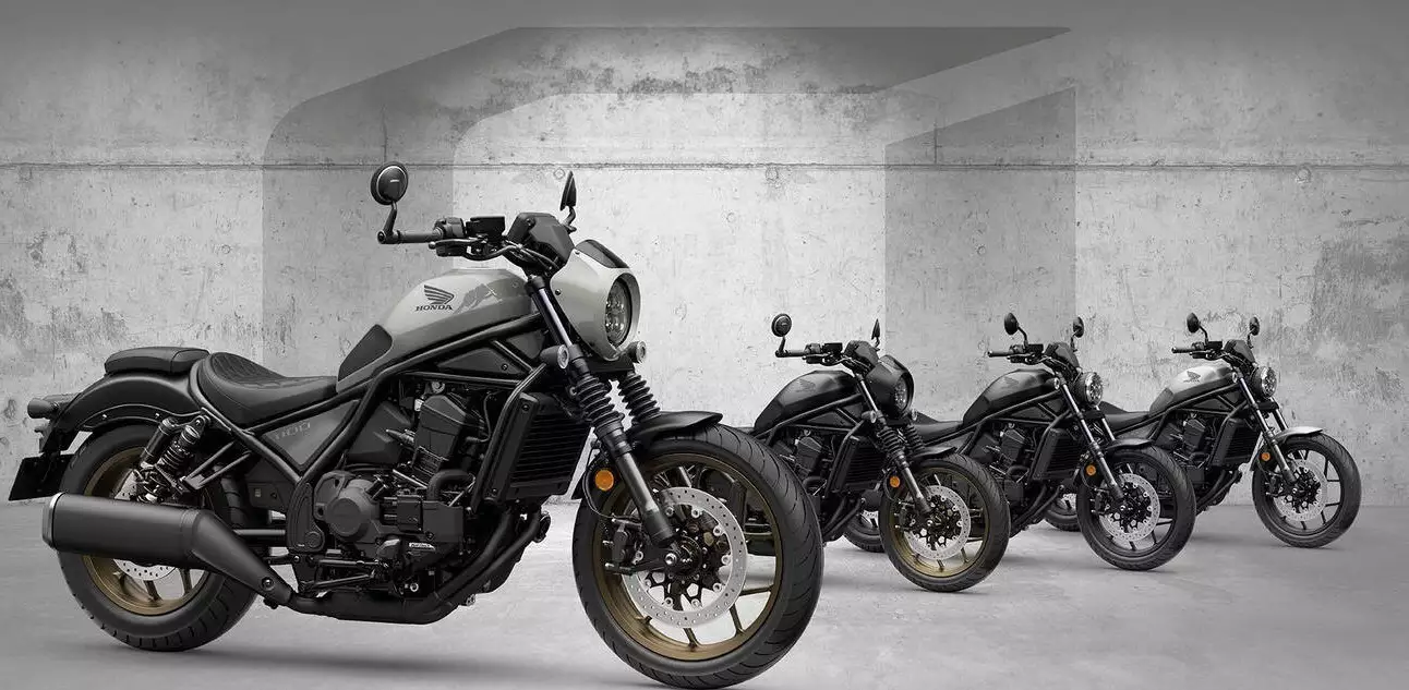 Estilo renovado: Honda CMX1100 Rebel estreia novas cores e edição especial para 2026