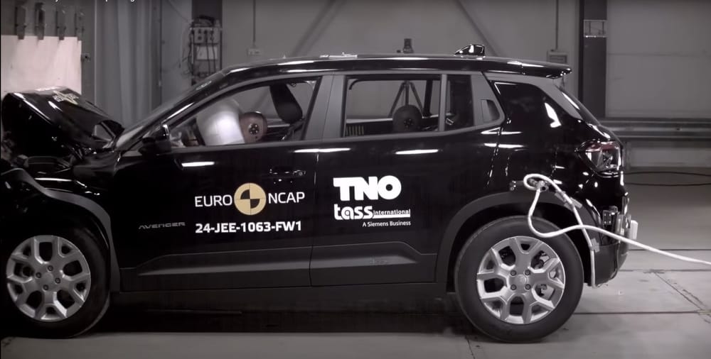 Jeep Avenger tem nota mediana em teste de colisão [video] post image
