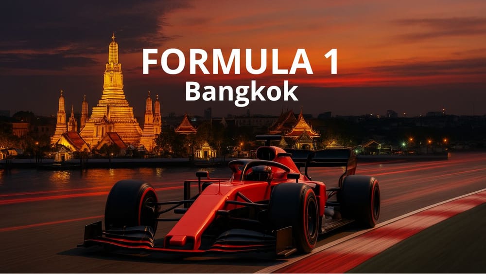 Tailândia deve sediar GP de Fórmula 1 em Bangkok a partir de 2028 post image
