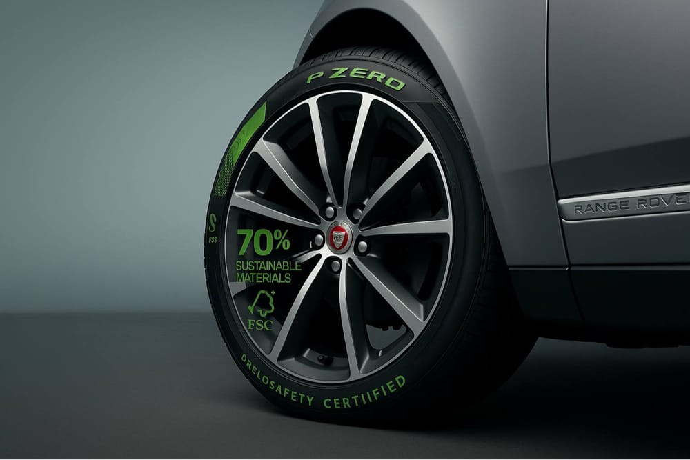 Pirelli lança pneu com 70% de materiais sustentáveis em parceria com a Jaguar Land Rover post image