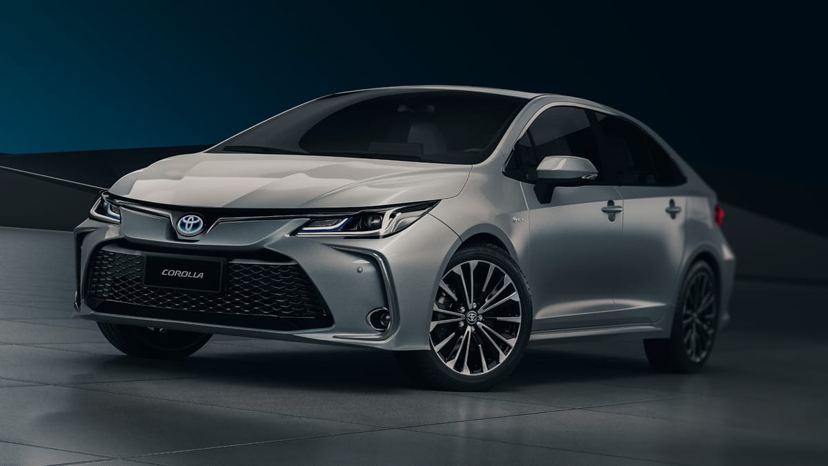 Novo Toyota Corolla GLi Hybrid chega com o melhor preço entre os híbridos no Brasil