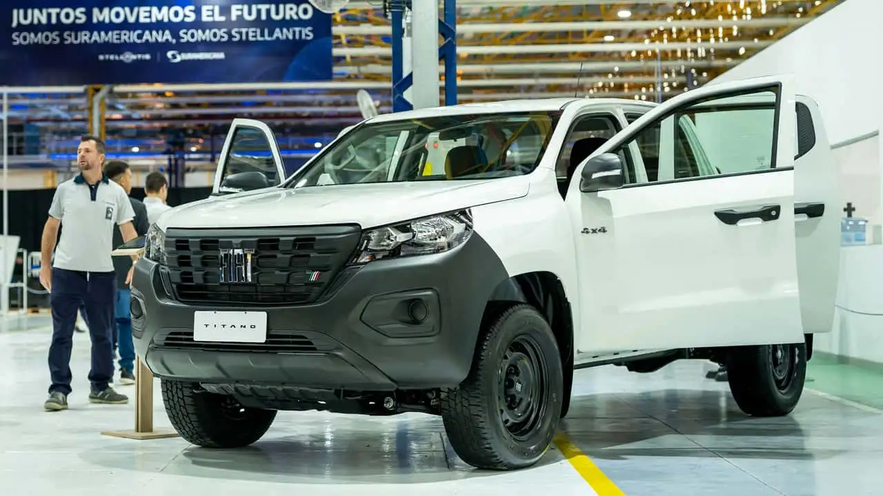 Fiat Titano 2026: produção na Argentina e chegada ao Brasil com motor 2.2 turbodiesel