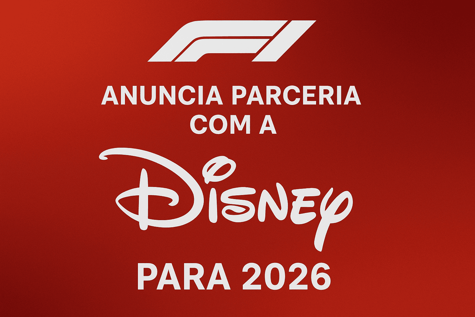 Fórmula 1 anuncia parceria com a Disney para 2026: o que muda e o que esperar