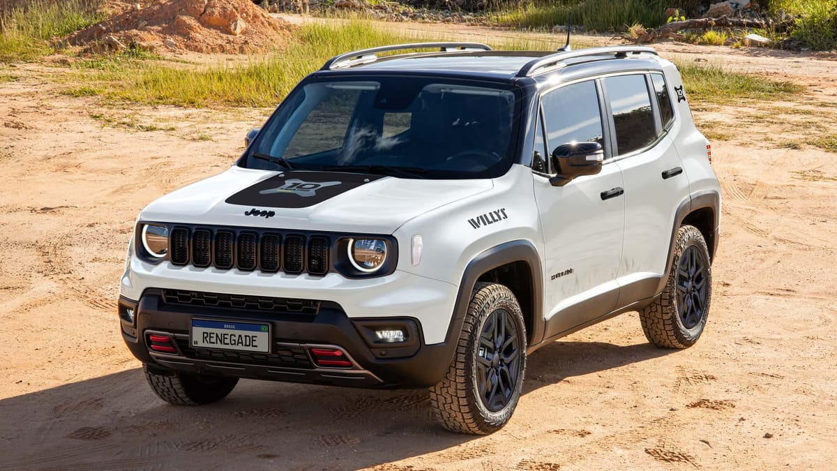 Jeep Renegade 2026 estreia com versões atualizadas e preços mais baixos