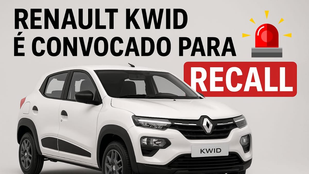 Renault Kwid é convocado para recall por falha no eixo traseiro