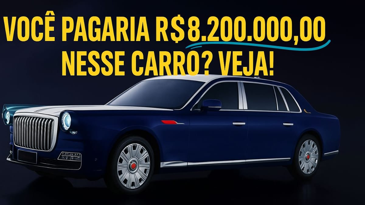 Carro chinês usado é vendido por R$ 8,2 milhões e quebra recorde; entenda por que ele vale tanto