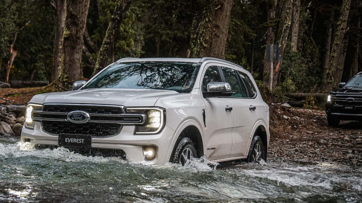 Ford Everest chega à Argentina em 2025 com motor turbo de Mustang e 7 lugares