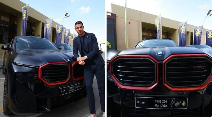 Cristiano Ronaldo recebe BMW XM de US$ 180 mil: SUV híbrido com 748 cv e design luxuoso