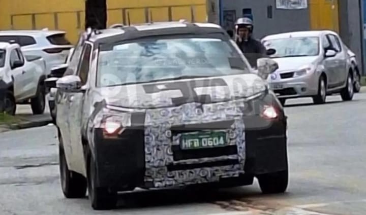 Fiat Grande Panda é flagrado em BH e pode substituir Argo e Pulse
