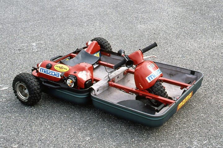 Mazda Suitcase Car: o carro-maleta que mostrou que boas ideias cabem em pequenos pacotes