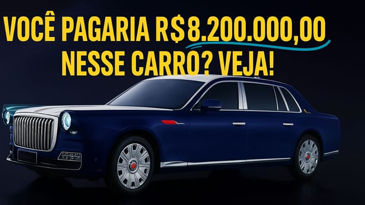 Carro chinês usado é vendido por R$ 8,2 milhões e quebra recorde; entenda por que ele vale tanto