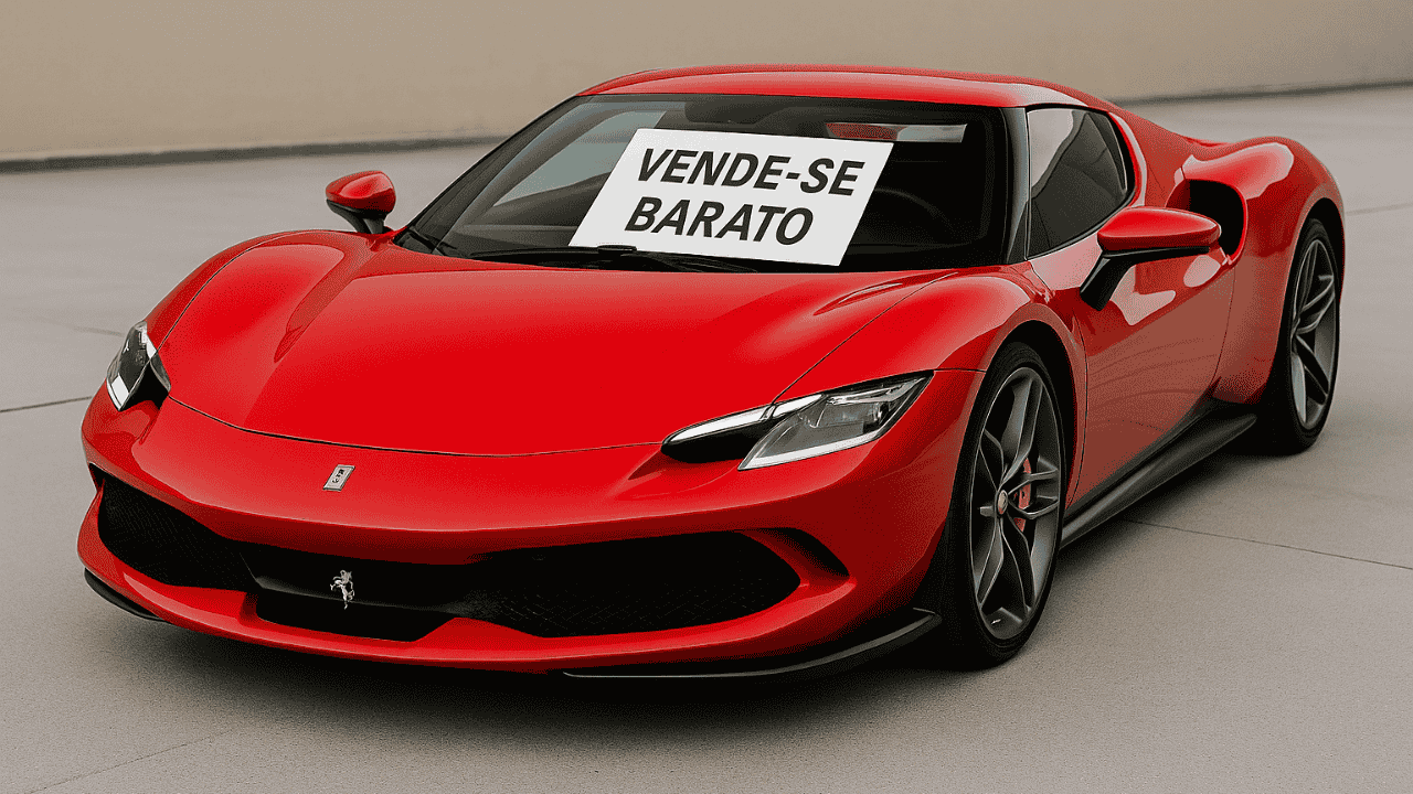 Leilão de carros de luxo em Goiás: Ferrari, Porsche e mais com lances a partir de R$ 58 mil