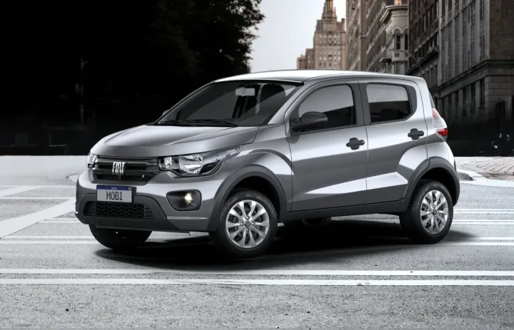 Fiat Mobi Like 2025: o carro mais barato do Brasil por menos de R$ 70 mil