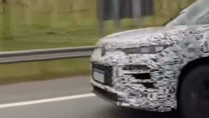 Flagra: novo VW Tiguan 2026 intensifica testes no Brasil