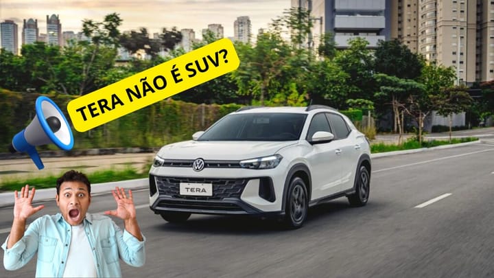 Volkswagen Tera não é SUV, diz Inmetro: entenda a mudança de classificação